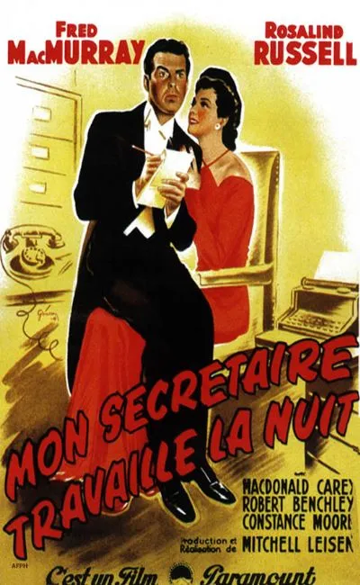 Mon secrétaire travaille la nuit