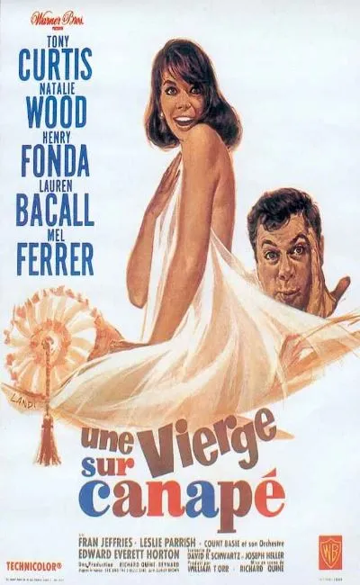 Une vierge sur canapé