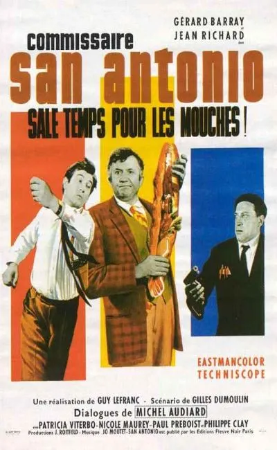 Sale temps pour les mouches - San-Antonio