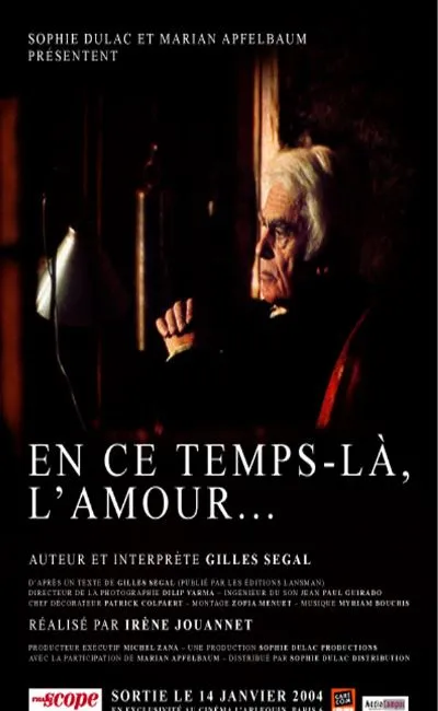En ce temps-là l'amour