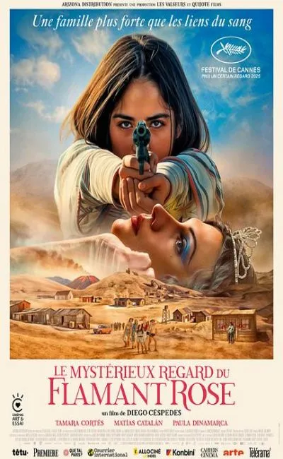 Le mystérieux regard du flamant rose
